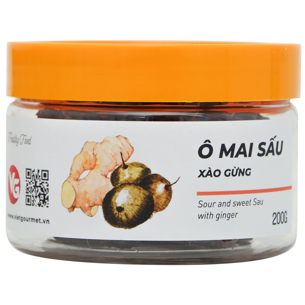 Ô mai MIX 200g Hương vị chua ngọt cay/ Ô mai mơ xí muội/ Ô mai mận / Ô mai sấu đặc sản Hà Nội ăn vặt làm quà tặng