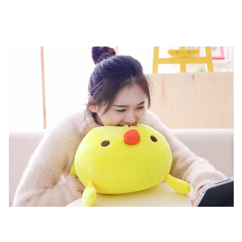 ⚡⚡ Dễ Thương Thú Nhồi Bông Hình Chú Gà Con Đáng Yêu Chất Liệu Cotton 0625 | BigBuy360 - bigbuy360.vn