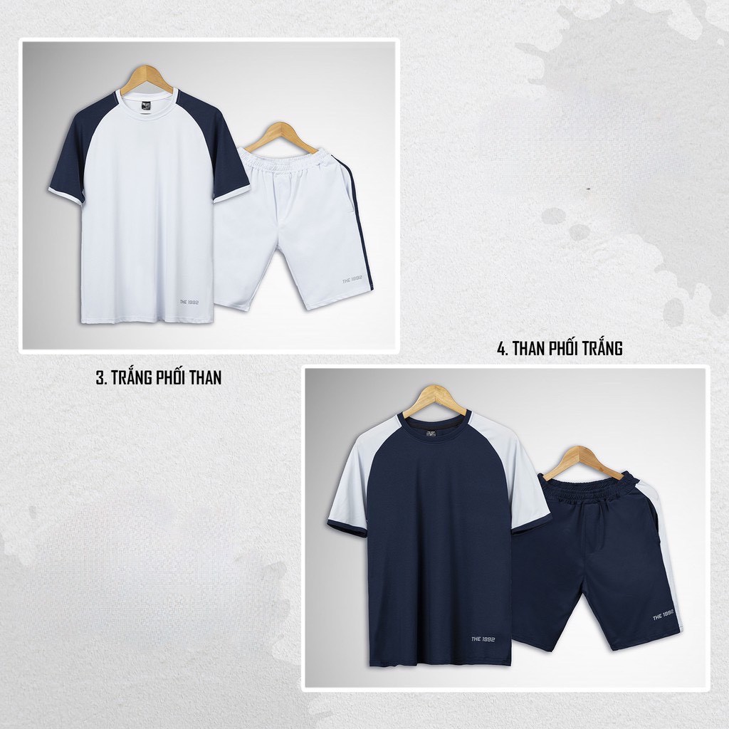 Bộ thể thao nam mùa hè -Bộ hè nam cọc tay chất liệu vải cotton mềm mịn siêu thoáng mát thấm hút mồ hôi New2 Shop | BigBuy360 - bigbuy360.vn