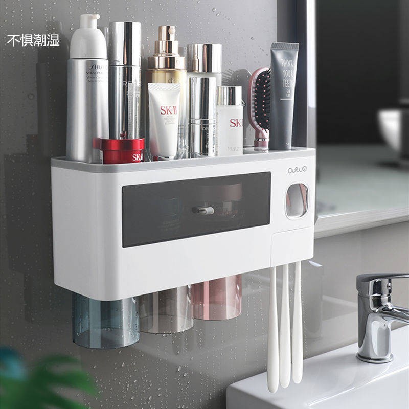 kệ lò vi sóngđời Giá đỡ bàn chải đánh răng treo tường bóp giá đựng bàn chải đánh răng | BigBuy360 - bigbuy360.vn