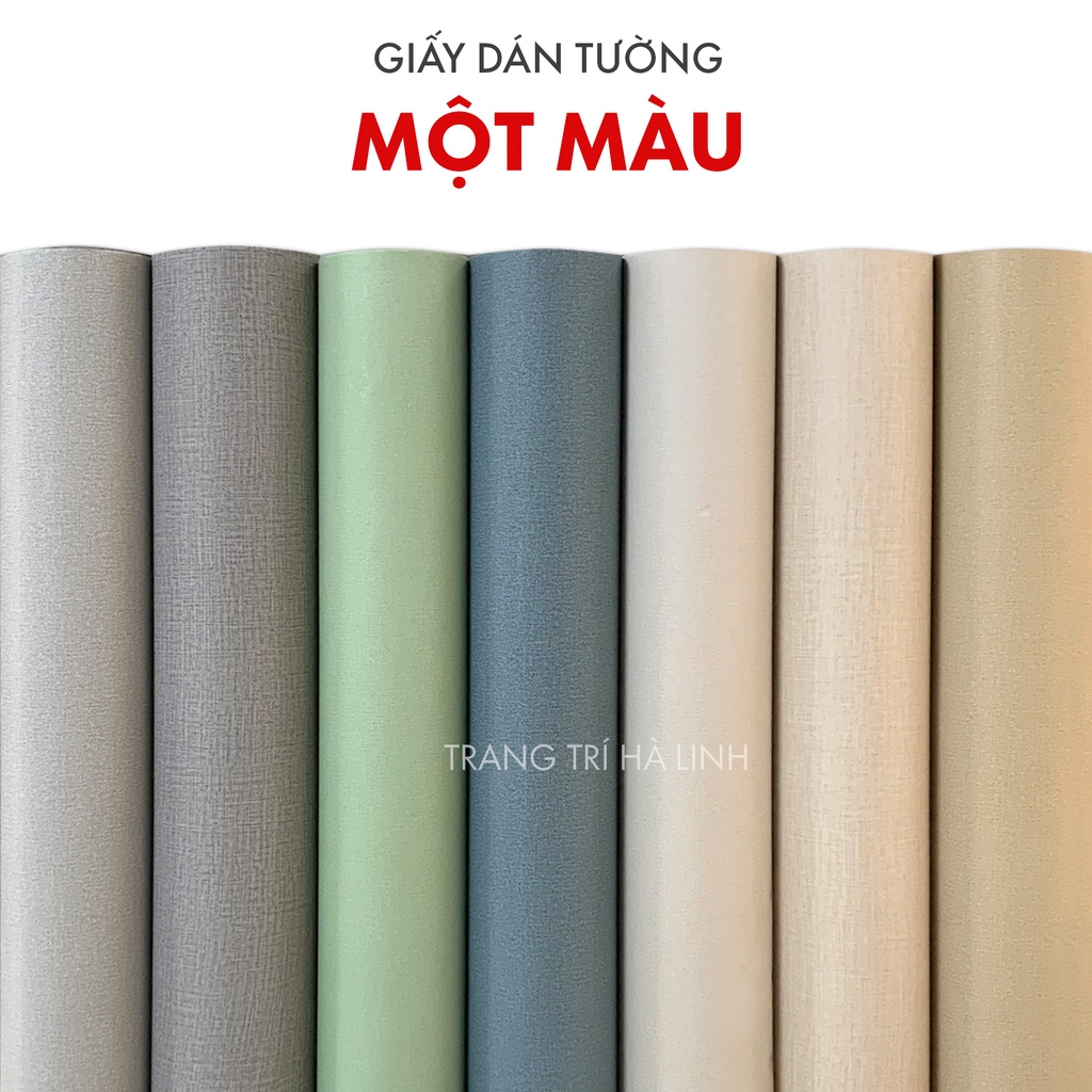 Dán tường một màu trơn pastel giấy dán phòng ngủ đẹp