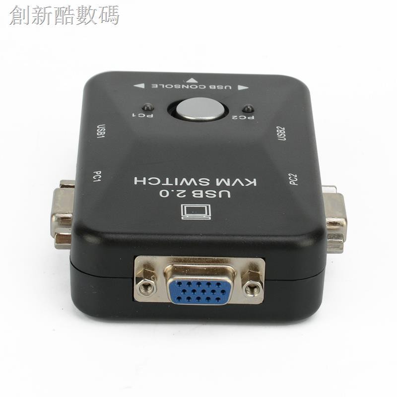 ❆◊┋Bộ chia 2 cổng USB vga2 1 màn hình hiển thị chuột và bàn phím