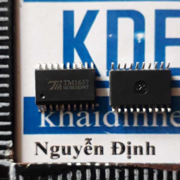5 con TM1637 SOP-20 IC ma trận phím, hiển thị LED kde2066