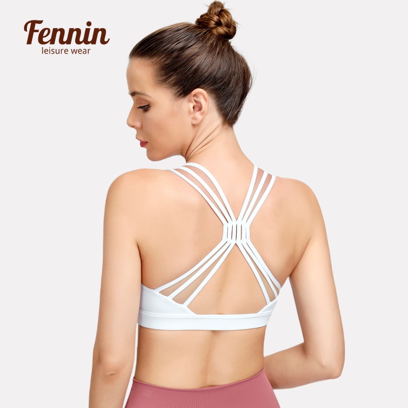 Áo lót thể thao FENNIN dây đan chéo lưng thời trang cho nữ
