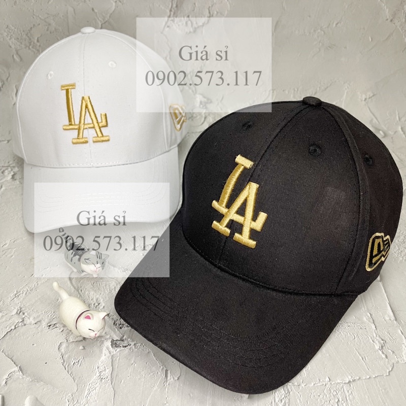 Nón kết lưỡi trai L.A kaki đơn giản cá tính