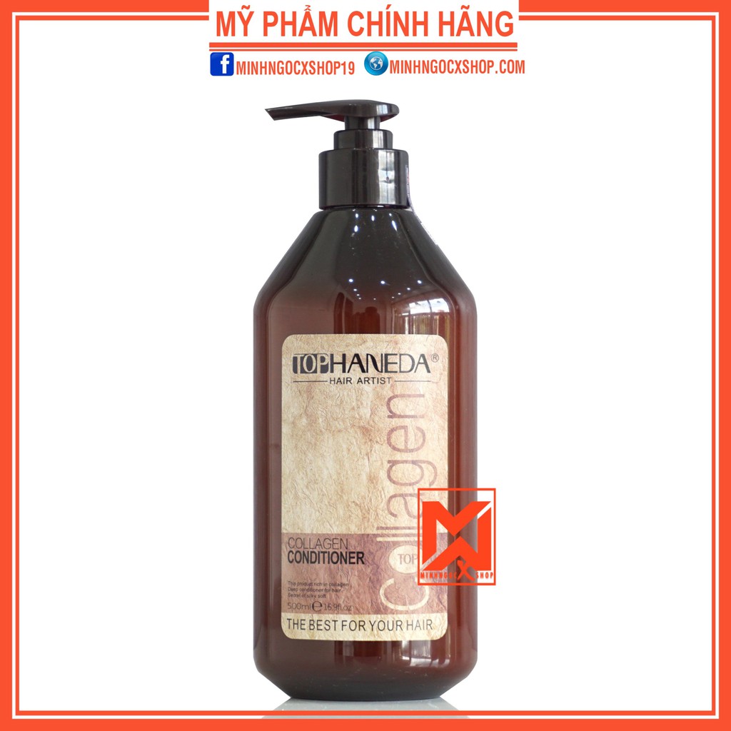 Dầu xả phục hồi HANEDA COLLAGEN 500ml chính hãng