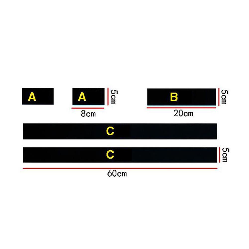 Set 5 Túi Đựng Bình Chữa Cháy Màu Đen Tiện Dụng Cho Xe Hơi