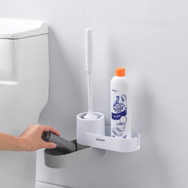 Kệ Nhà Vệ Sinh Toilet OENON treo dụng cụ cọ rửa nhà tắm lắp đặt dính tường - OenonCo