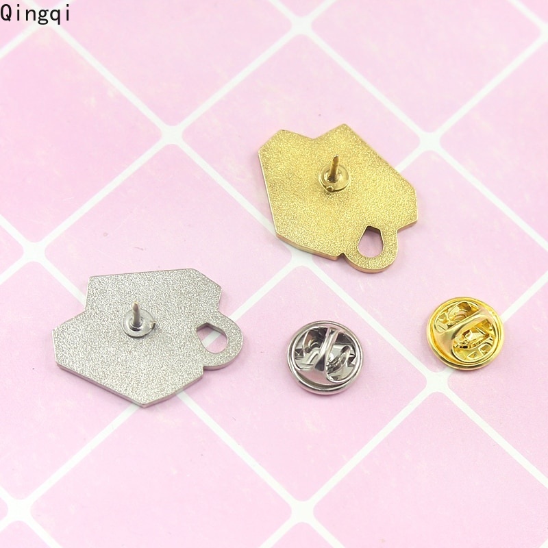 Ghim cài áo MISS ZOE hình mèo đen phong cách Punk