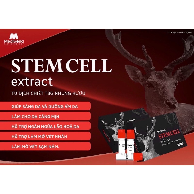 “Mẫu Mới StemCelle  extract 1.8ml” Medigen – Dịch Chiết Tế Bào Gốc