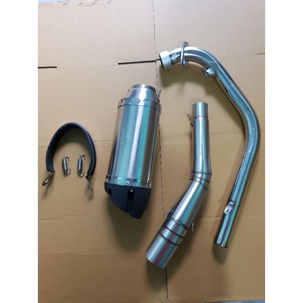 Pô AHM M3 full cổ  Exciter Winer Sonic Raider Fi Satria Gsx wave sirius jupiter axelo Future.