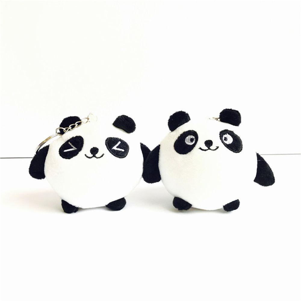 Móc Khóa Gấu Trúc Nhồi Bông 10cm Đáng Yêu