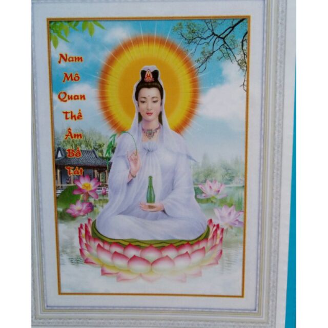 Tranh đá quan âm yn2095