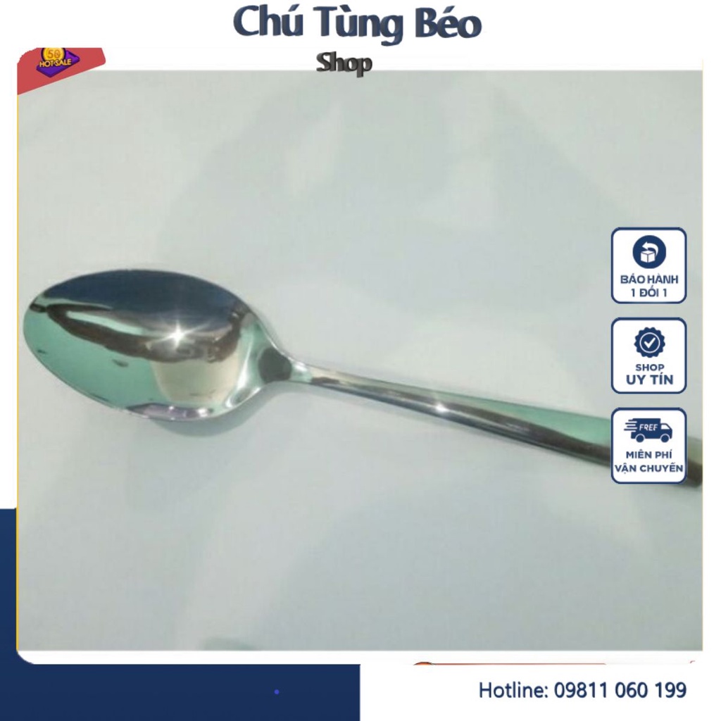 Thìa Dài Inox Ăn Cơm, Ăn Cháo