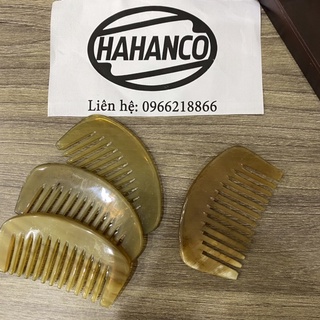 Lược sừng mini răng thưa (size XS-9cm) HAHANCO