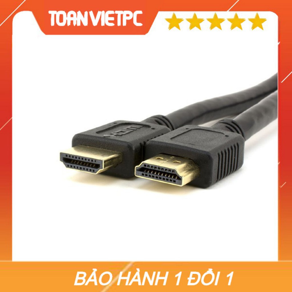 Combo 10 cáp tín hiệu hdmi 3m tròn, chuẩn 4k