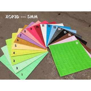 Tấm xốp dán tường giả gạch, KT 70x77 dày 4mm - 5mm