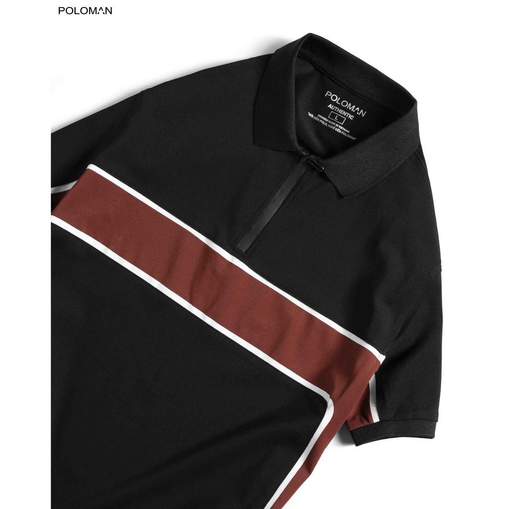 Áo Polo nam cổ bẻ phối DAL phối-in vải cá sấu Cotton xuất xịn,chuẩn form,trẻ trung - thanh lịch - POLOMAN. | BigBuy360 - bigbuy360.vn