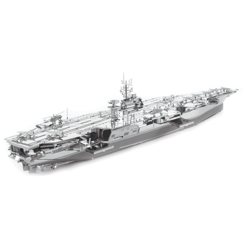 Mô Hình Kim Loại Lắp Ráp 3D Metal Earth USS Theodore Roosevelt CVN-71