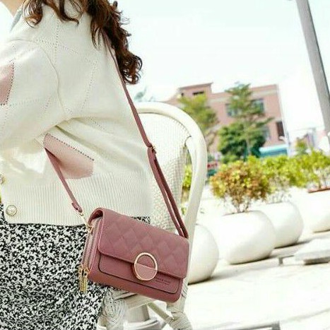 Túi xách FY khóa kéo đeo vai siêu xinh