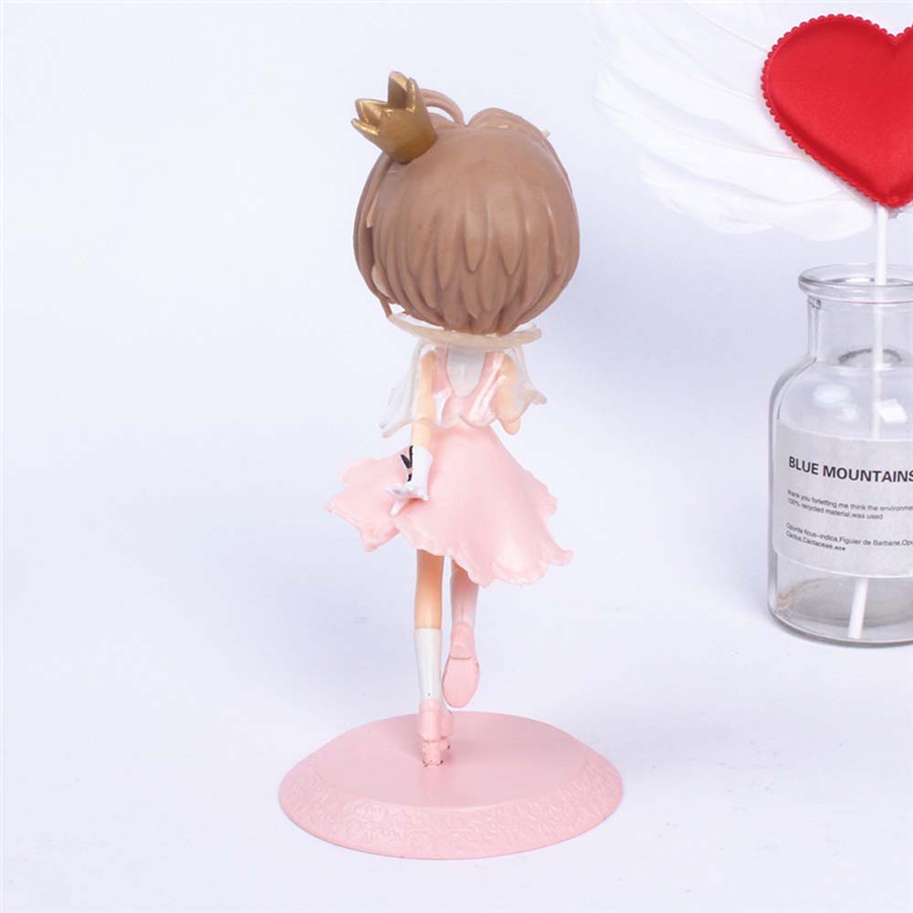 Mô hình nhân vật Sakura hoạt hình trang trí bàn làm việc