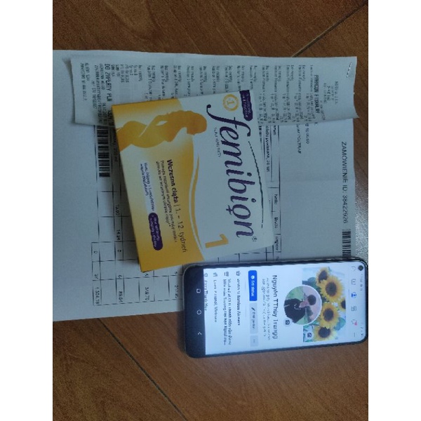 Femibion 1 - vitamin tổng hợp cho mẹ bầu 0-12 tuần