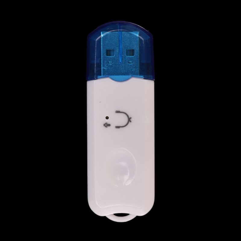 Small Size Blue Wireless Handsfree Usb Bluetooth Audio Music Receiver
