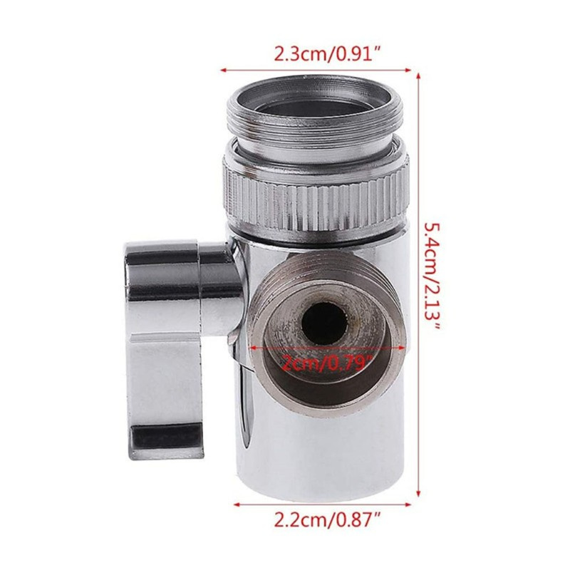 Van Chia Vòi Nước Bằng Đồng Thau Thay Thế Tiện Dụng Cho Nhà Bếp / Phòng Tắm
