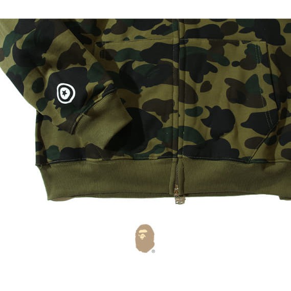 Áo khoác Bape camo /jacket bape camo/áo khoác bape xanh 1 màu