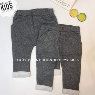 Quần nỉ lót lông HM dư xịn cho bé 4m-5y