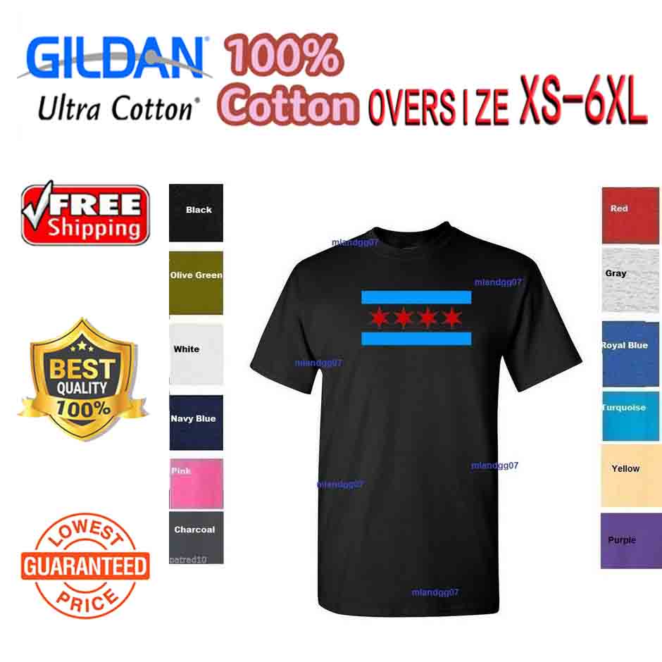Áo thun cotton nguyên chất hình lá cờ Mỹ size lớn XINANLIDEXS-6XL