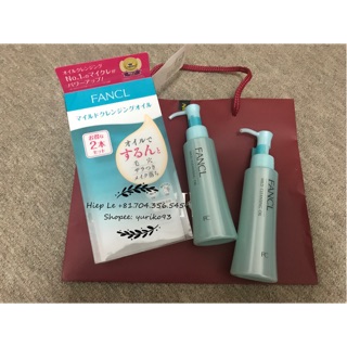 Dầu tẩy trang Fancl Mild Cleansing Oil
