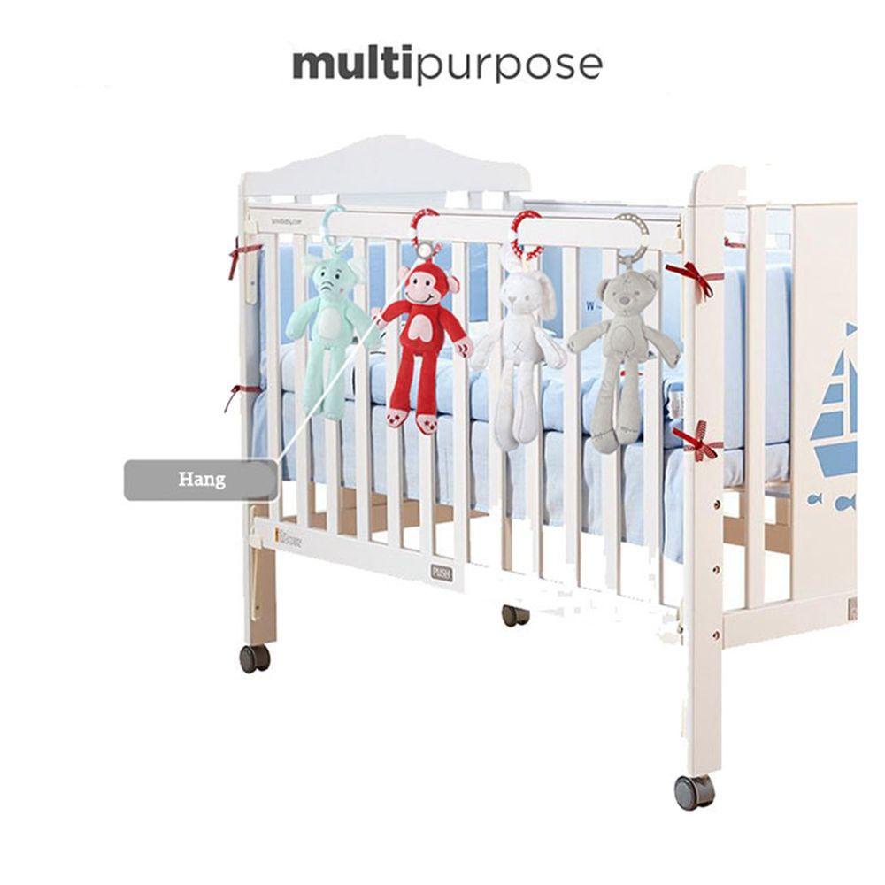 PATRICIA Chuông Gió Treo Xe Đẩy Em Bé / Giường Ngủ Trang Trí Hình Động Vật Hoạt Hình Thỏ / Gấu Đáng Yêu