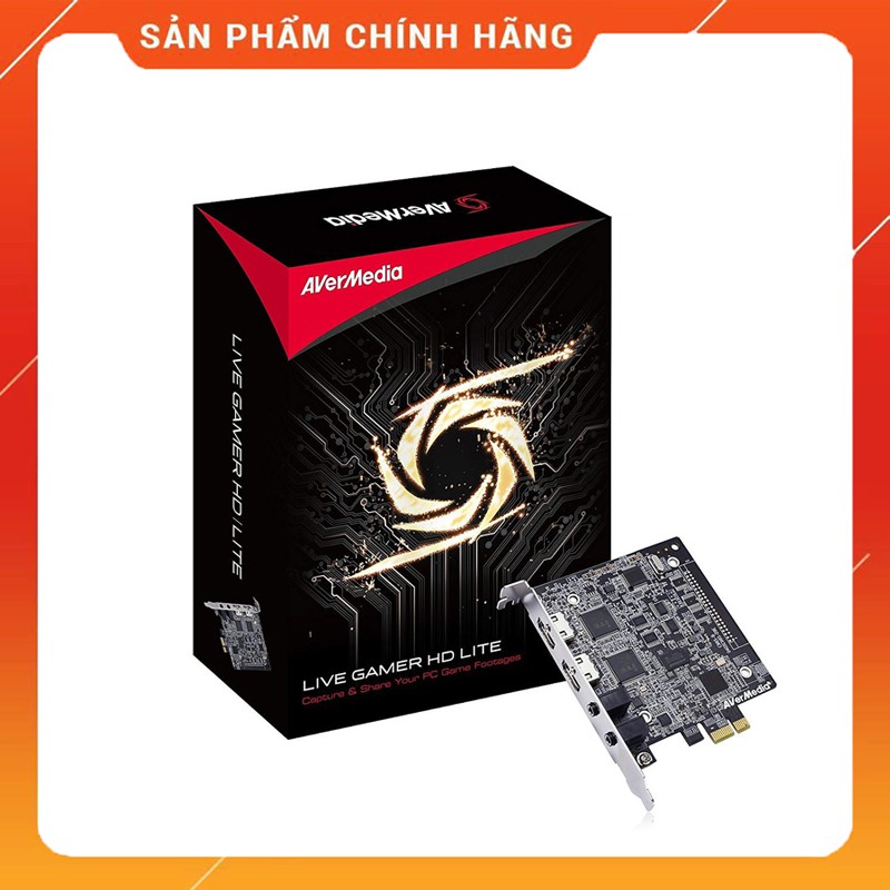 Card PCI-Ex1 ghi hình nội soi, siêu âm Avermedia C985 (GL510E) Capture HDMI 1080p - Hàng Chính Hãng