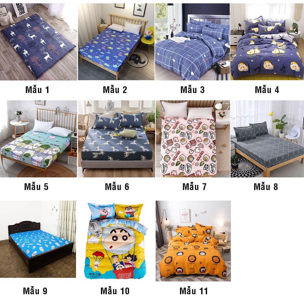 Ga chống thấm cotton Drap thun nano kháng khuẩn 2 lớp kích thước 1m6, 1m8x2m chất lượng cao (dùng cho đệm dày dưới 11cm)