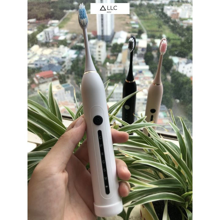 Bàn chải điện sóng âm SONIC X7 Sonicare Protective Clean, tặng 4 đầu chải thay thế, sạch gấp 20 lần