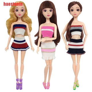 Bộ Quần Áo Len Handmade Cho Búp Bê 29-30cm