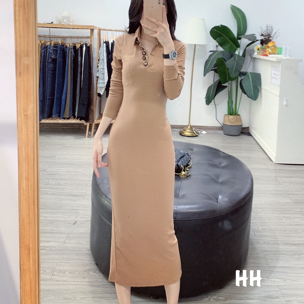 ĐẦM BODY ❄ VÁY BODY TÔN DÁNG DÀI TAY THỜI TRANG XIXO - DAM0015 | BigBuy360 - bigbuy360.vn