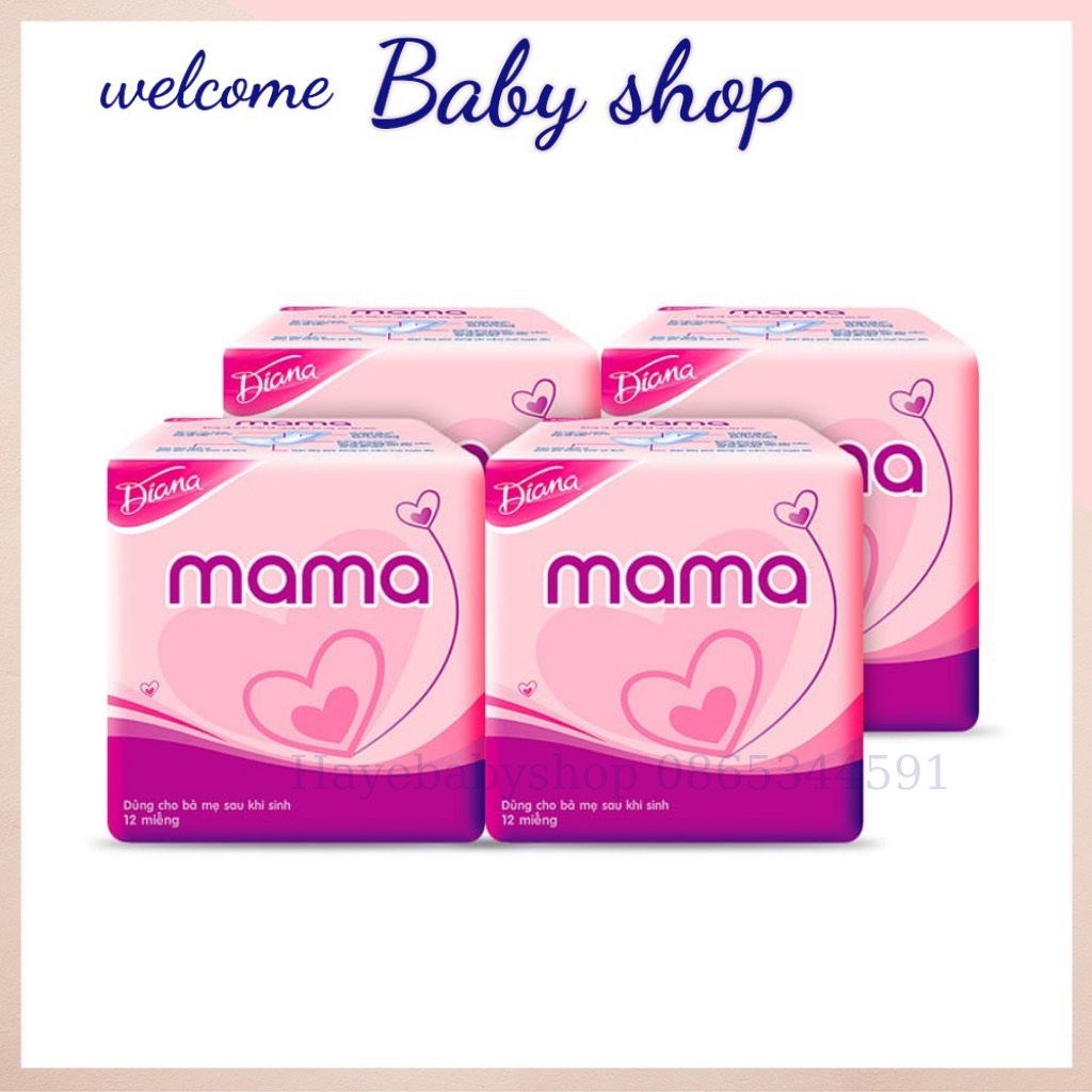 BĂNG VỆ SINH CHO MẸ SAU SINH DIANA MAMA