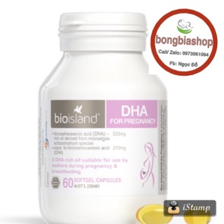 DHA bầu Bioissland Úc 60 viên