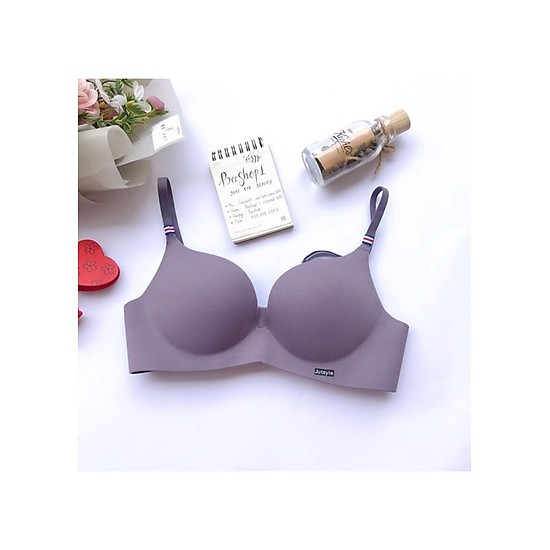 Áo lót nữ đúc su siêu mềm không gọng nâng đẩy ngực JUTSYLE