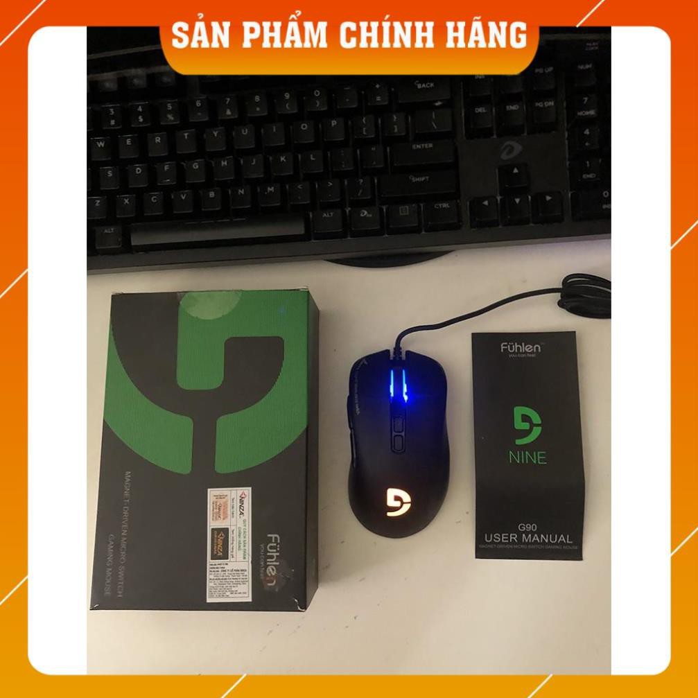 [SẴN HÀNG] Chuột Gaming Fuhlen G90 - Click bất tử - Màu đen - Tem Ninza phân phối - BH 24 tháng [LỖI 1 ĐỔI 1] | WebRaoVat - webraovat.net.vn