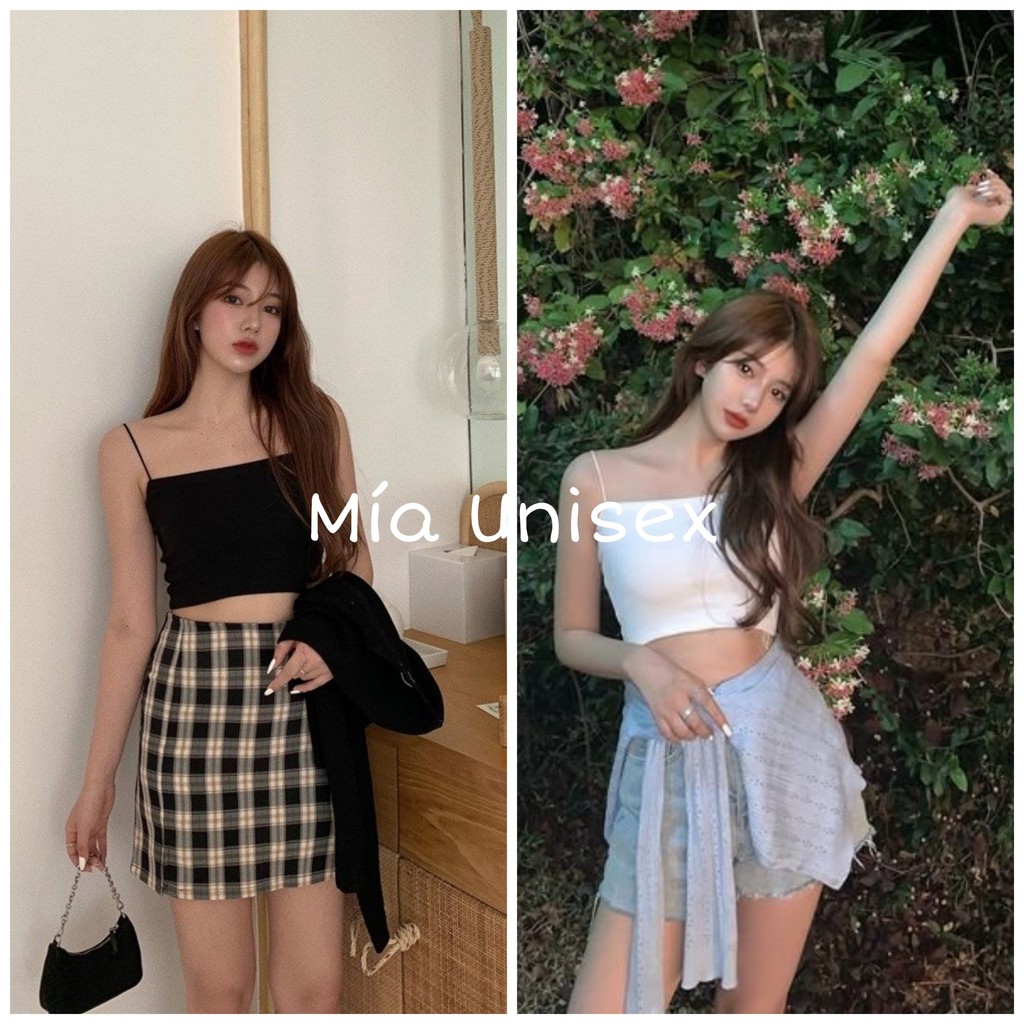 Áo Hai Dây Sợi Bún Chất Bozip - Mía Store