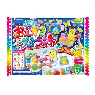 POPIN COOKIN LÀM KẸO DẺO PHA MẦU HÌNH THÚ - Đồ chơi nấu ăn Nhật Bản