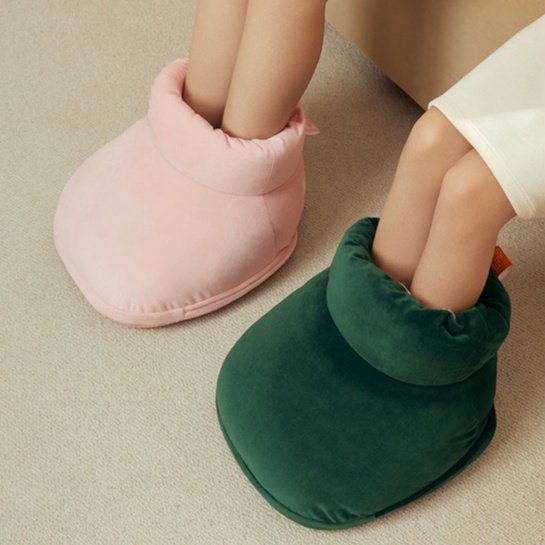 Túi sưởi ấm chân kiêm mát xa chân 5 cấp độ Jisulife NJ01 - Túi ủ chân đa năng 2 trong 1 massage lòng bàn chân