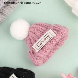 HFTOY Mũ trùm đầu len xinh xắn dành cho búp bê tỉ lệ 1/6