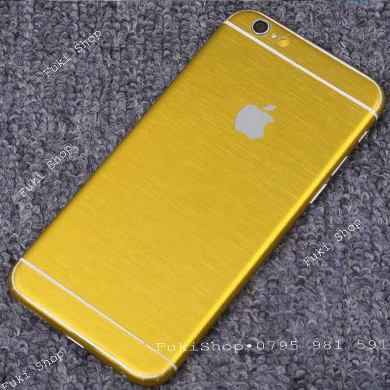 [IPHONE]Tấm Dán skin Nhôm Xước FULL ip5 ip8 XR XSMAX 11 PRO MAX