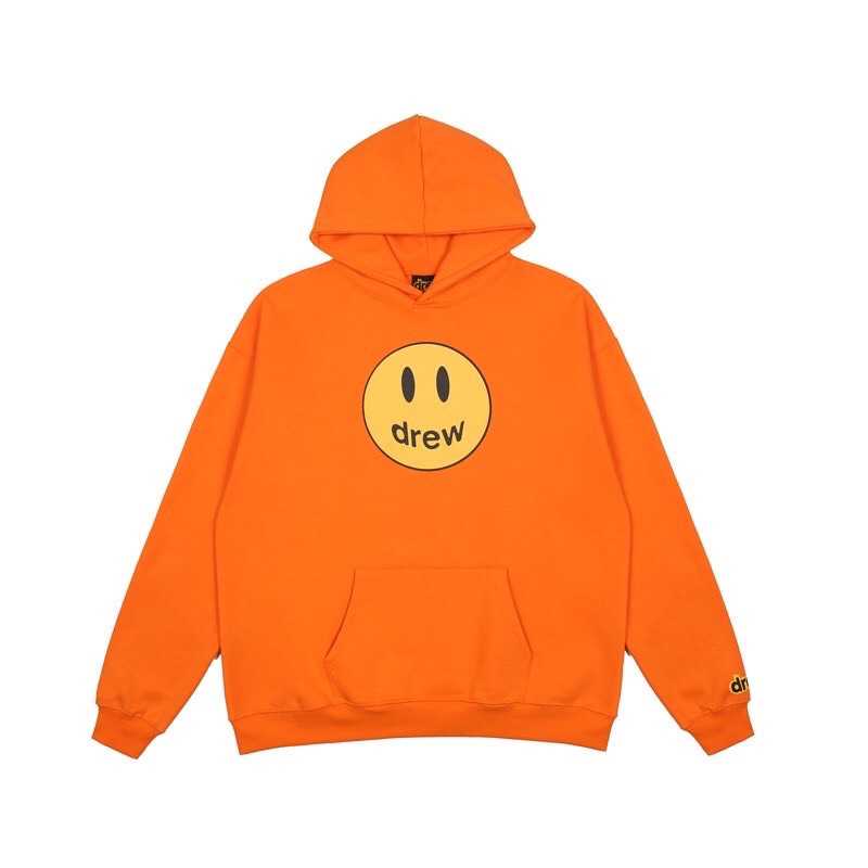 Áo Hoodie Drew House Mặt Cười Vải Nỉ Bông Cotton 100%