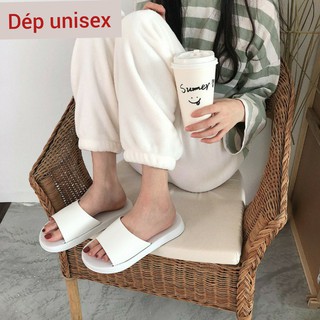 Dép lê trắng đen siêu nhẹ siêu êm