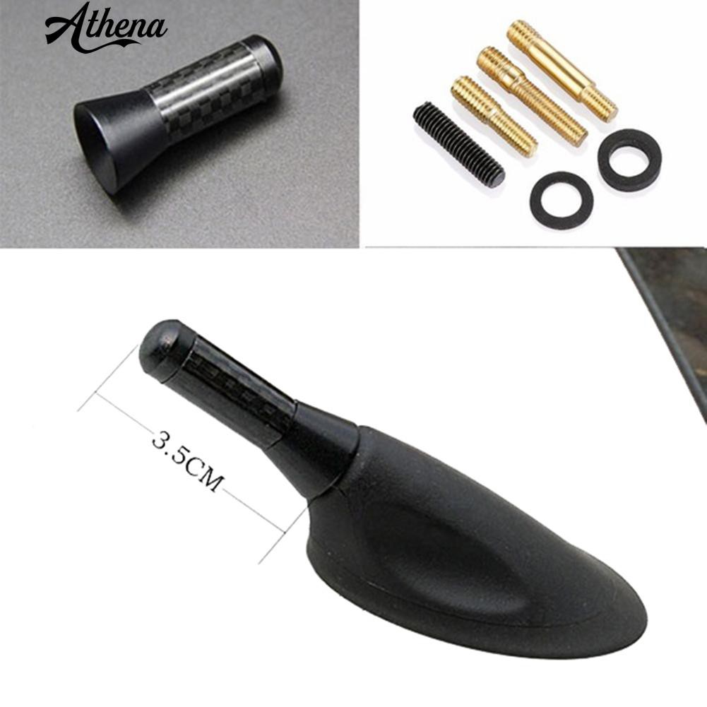 Anten ngắn bắt tín hiệu dành cho xe hơi cỡ 3.5cm bằng sợi carbon
